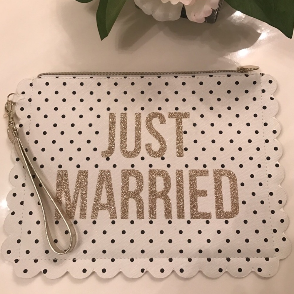Just Married Clutch